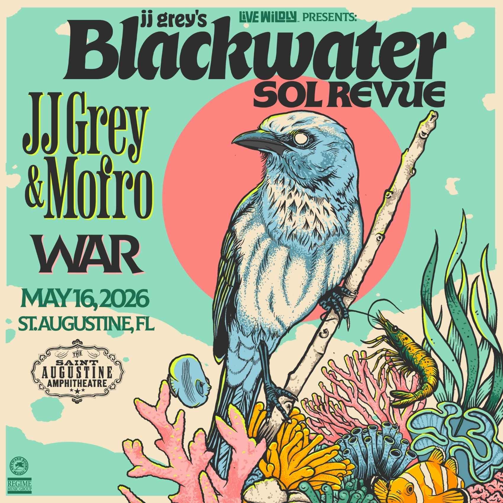 JJ Grey's Blackwater Sol Revue: JJ Grey & Mofro and WAR Benefitting Live Wildly poster image