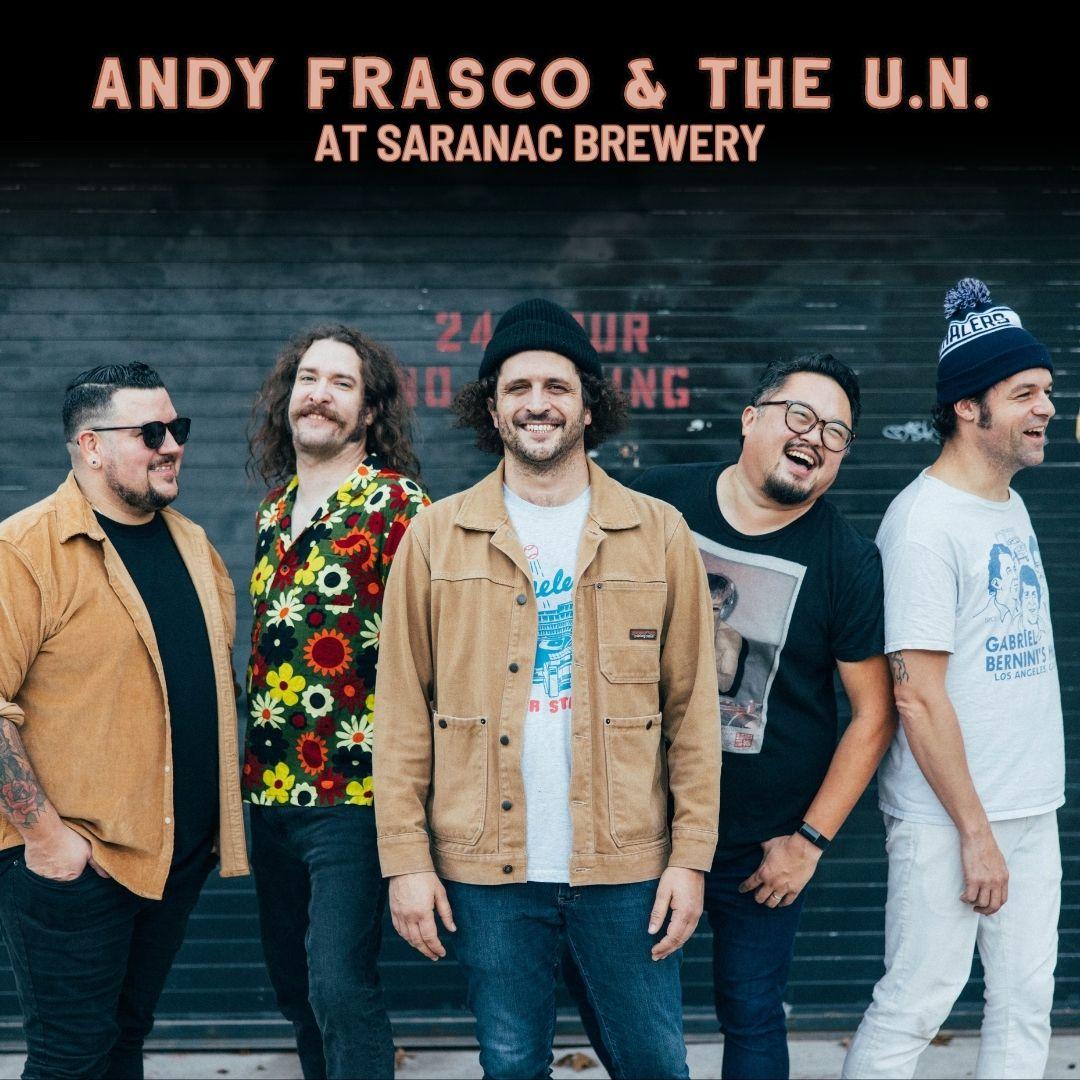 Andy Frasco & The U.N. From Saranac Brewery Watch Party poster image