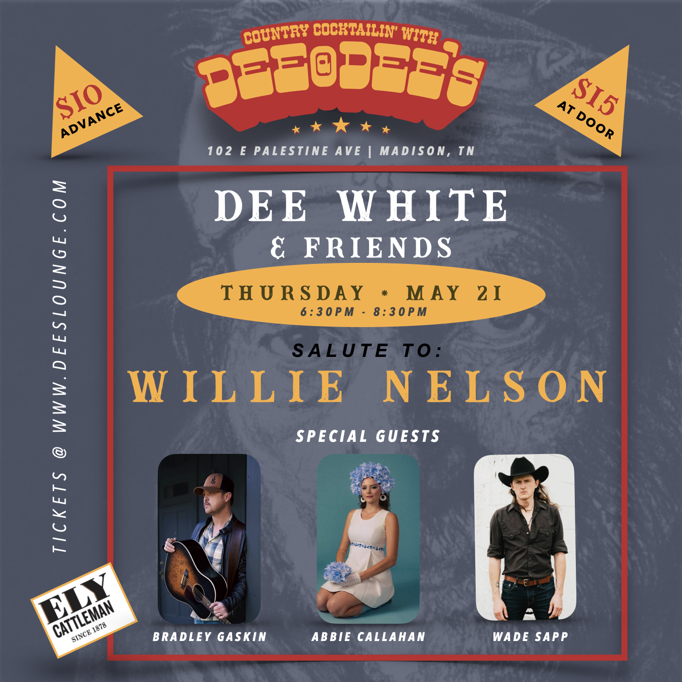 Dee White & Friends: A Salute to Willie Nelson poster image
