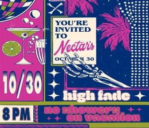 High Fade & No Showers On Vacation poster image