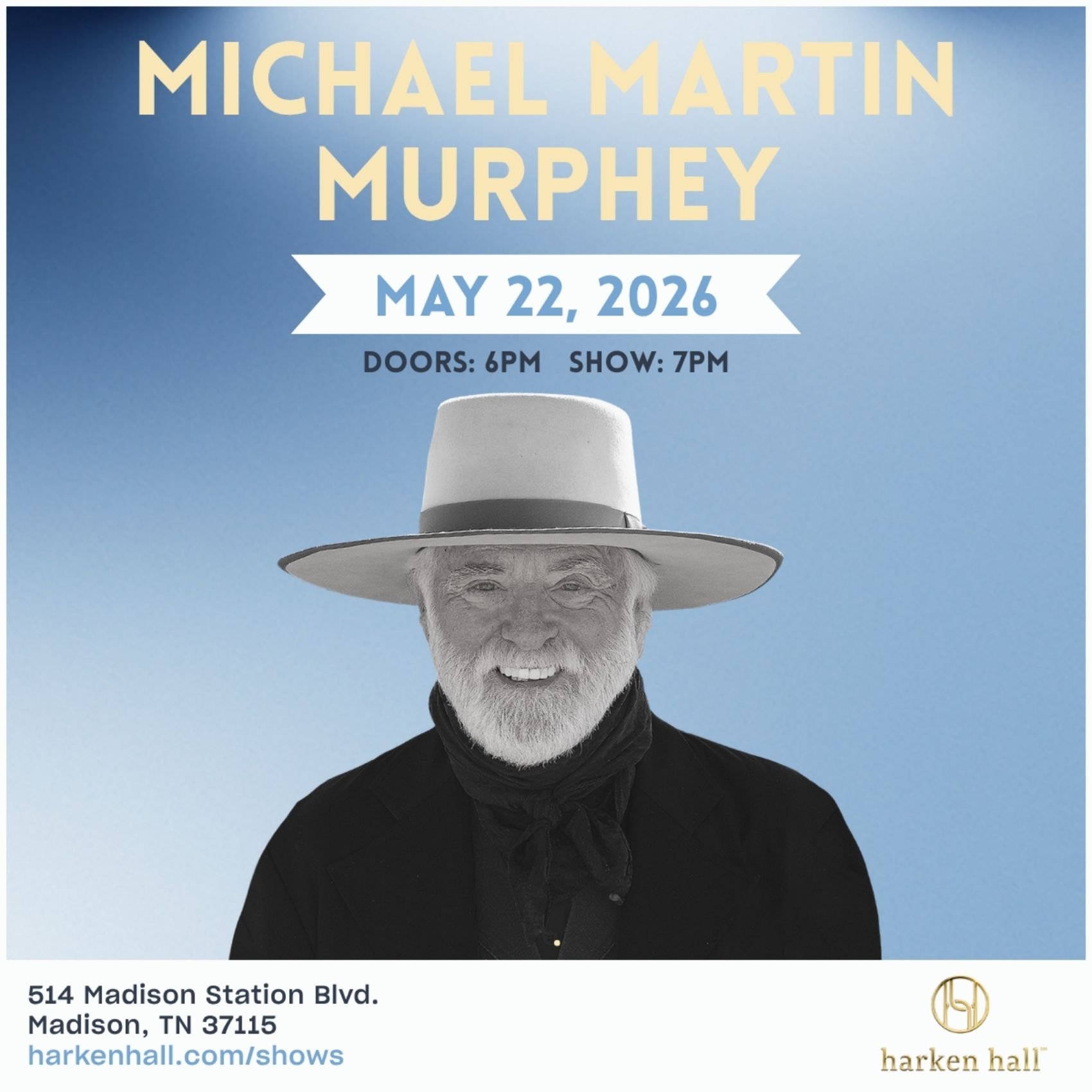 An Evening with Michael Martin Murphey poster image