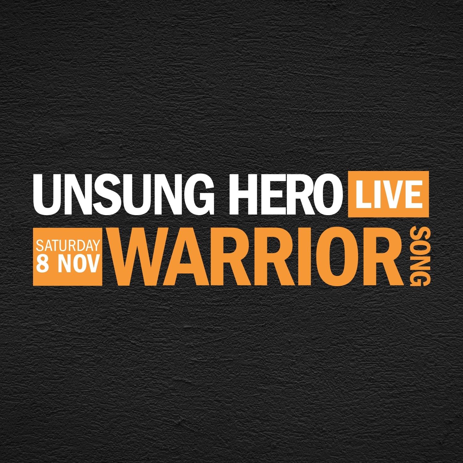 Unsung Hero Livestream Featuring Shannon Book, Rachel Hill, Andrew Wiscombe and more poster image