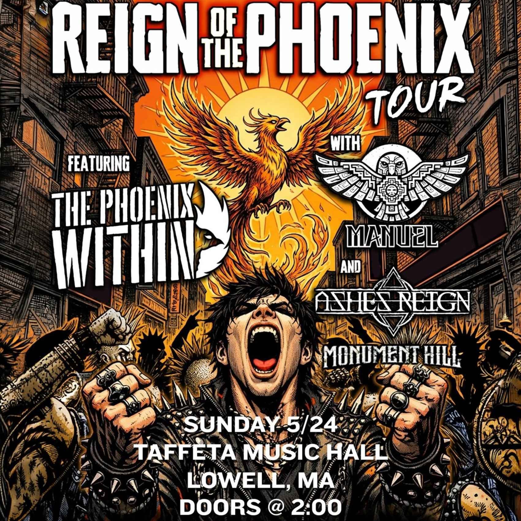 The Phoenix Within & Manuel & Ashes Reign poster image