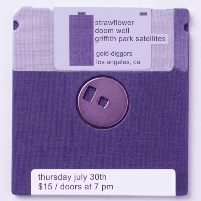 Strawflower, Doom Well, Griffith Park Satellites poster image