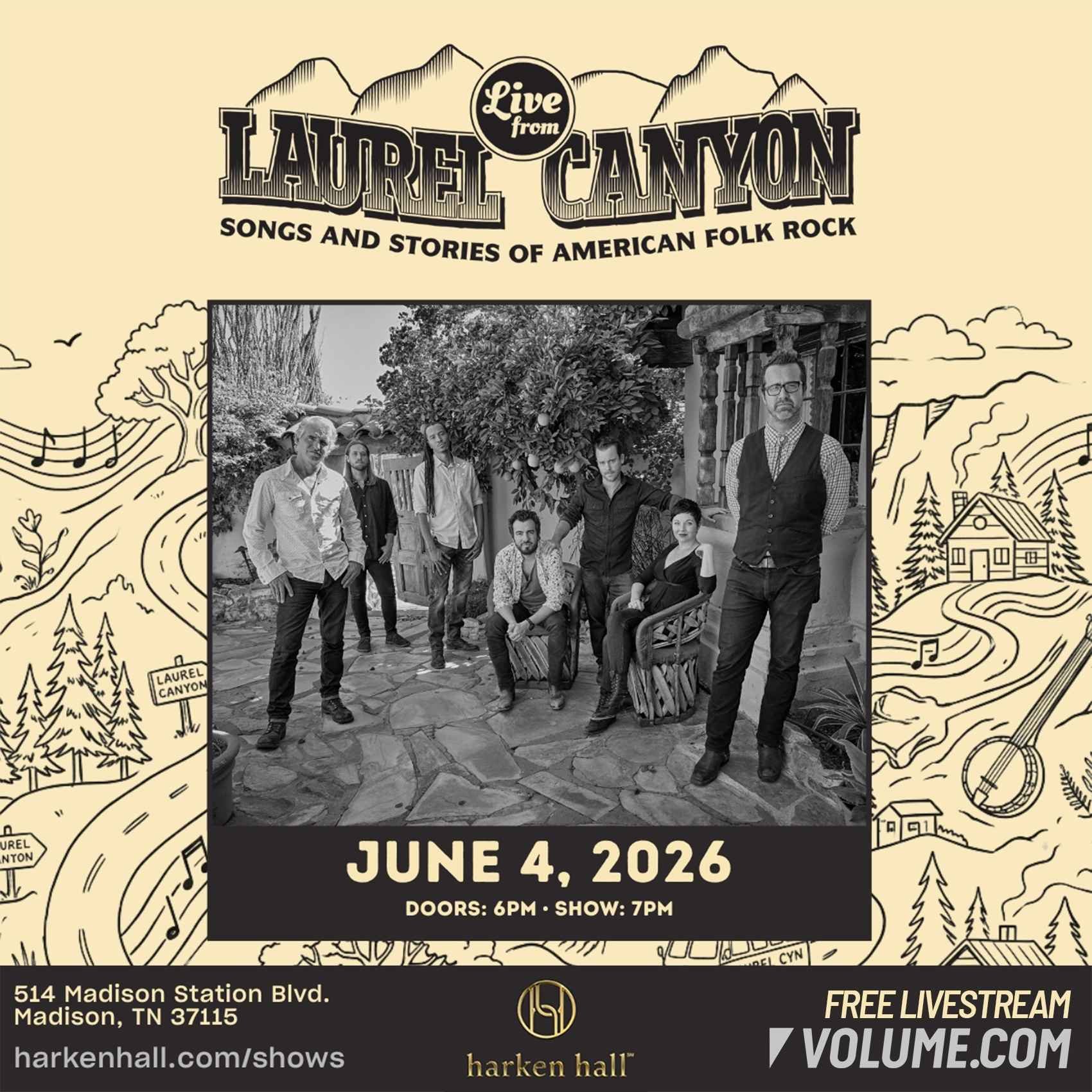 Live From Laurel Canyon: Songs and Stories Of American Folk Rock poster image