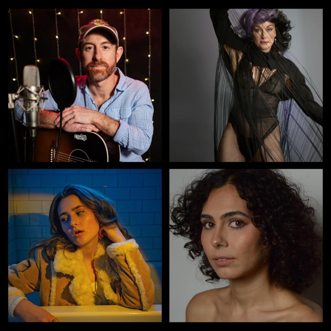 Volume.com Songwriters Round with Dave Daniels, Lizzie Thomas, Grenon, and Ana Paz poster image