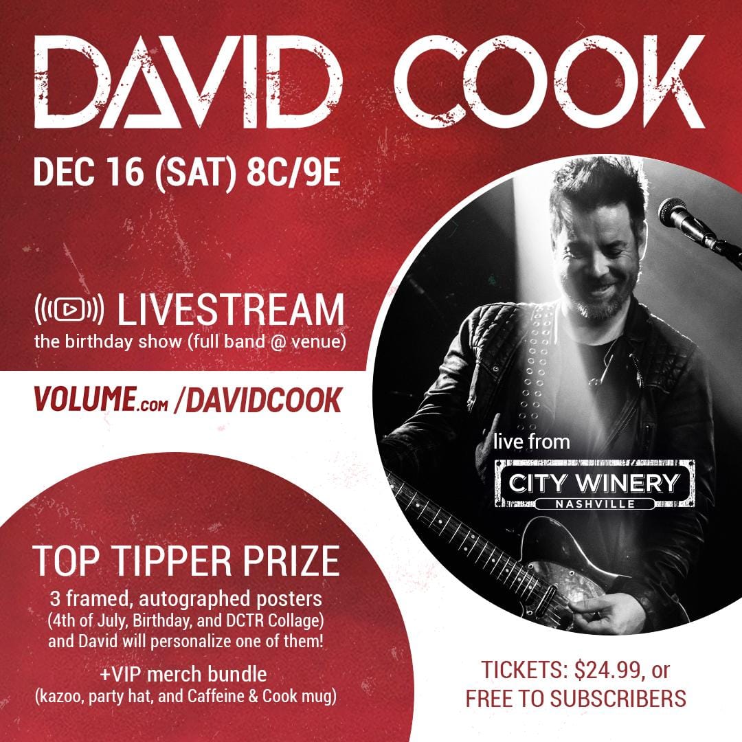 David's Birthday Show from City Winery poster image