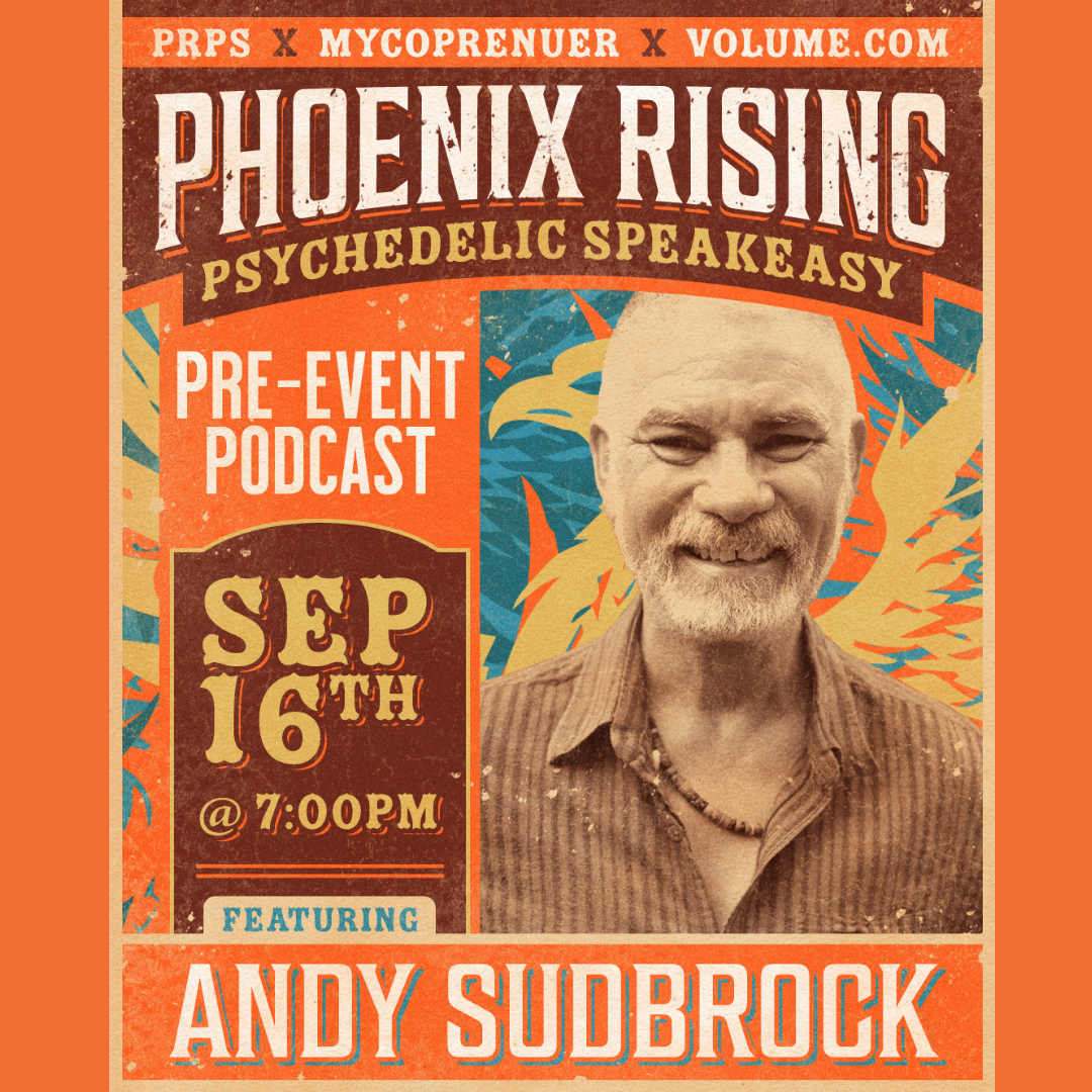Road to Phoenix Rising – Psychedelic Speakeasy with special guest Andy Sudbrock poster image