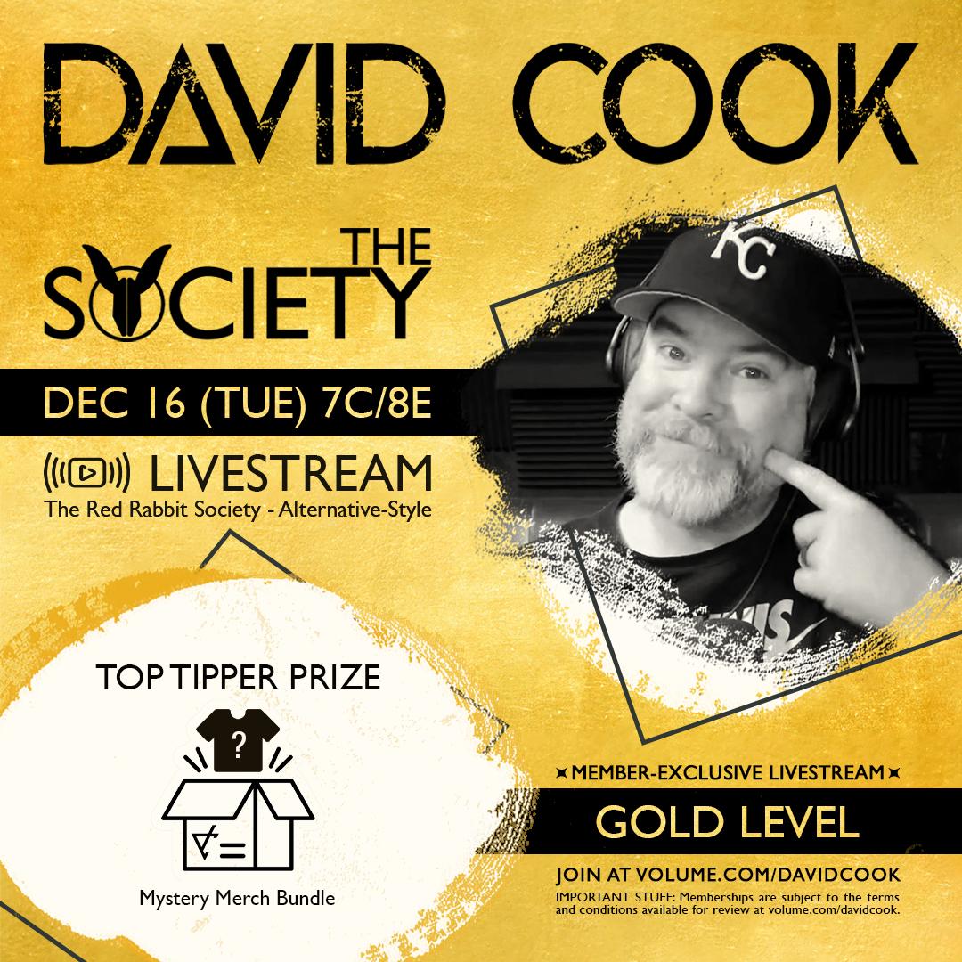 David Cook: Alt style Gold poster image