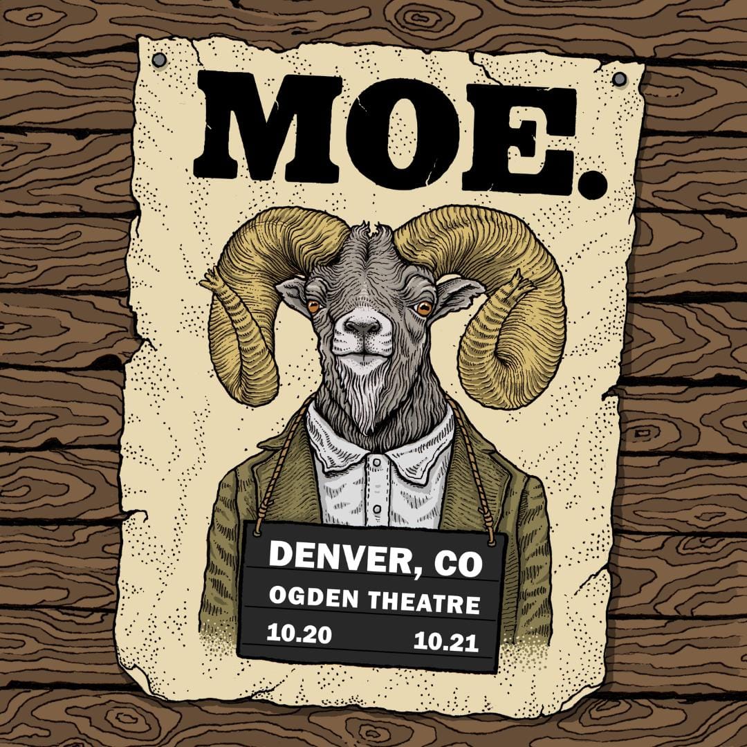 moe. from Ogden Theatre poster image