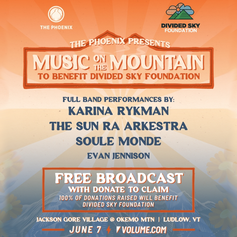 The Phoenix Presents: Music on the Mountain, a benefit for the Divided Sky Foundation poster image