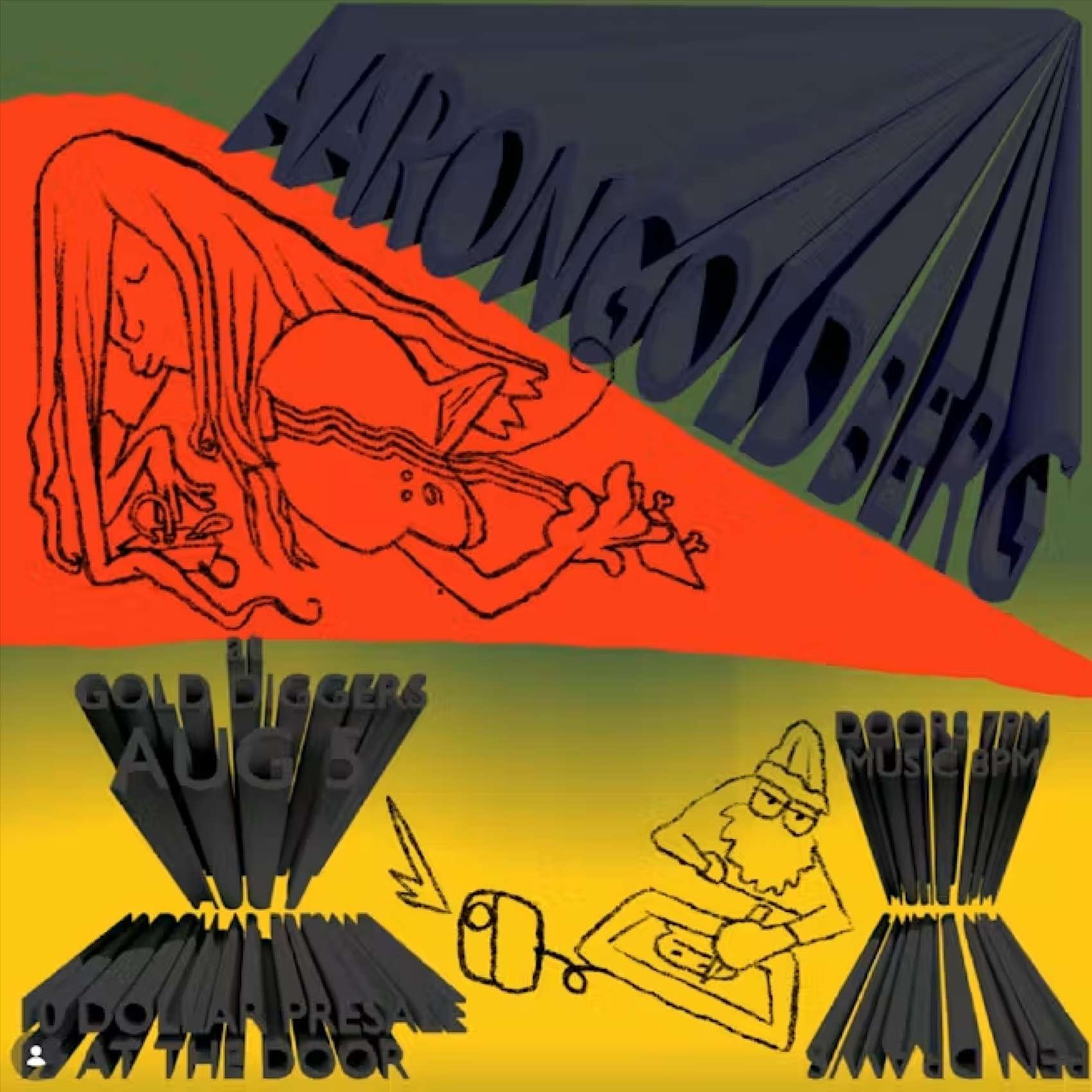 Aaron Goldberg: Improvised Loops & Live Animations ft Pendleton Ward poster image