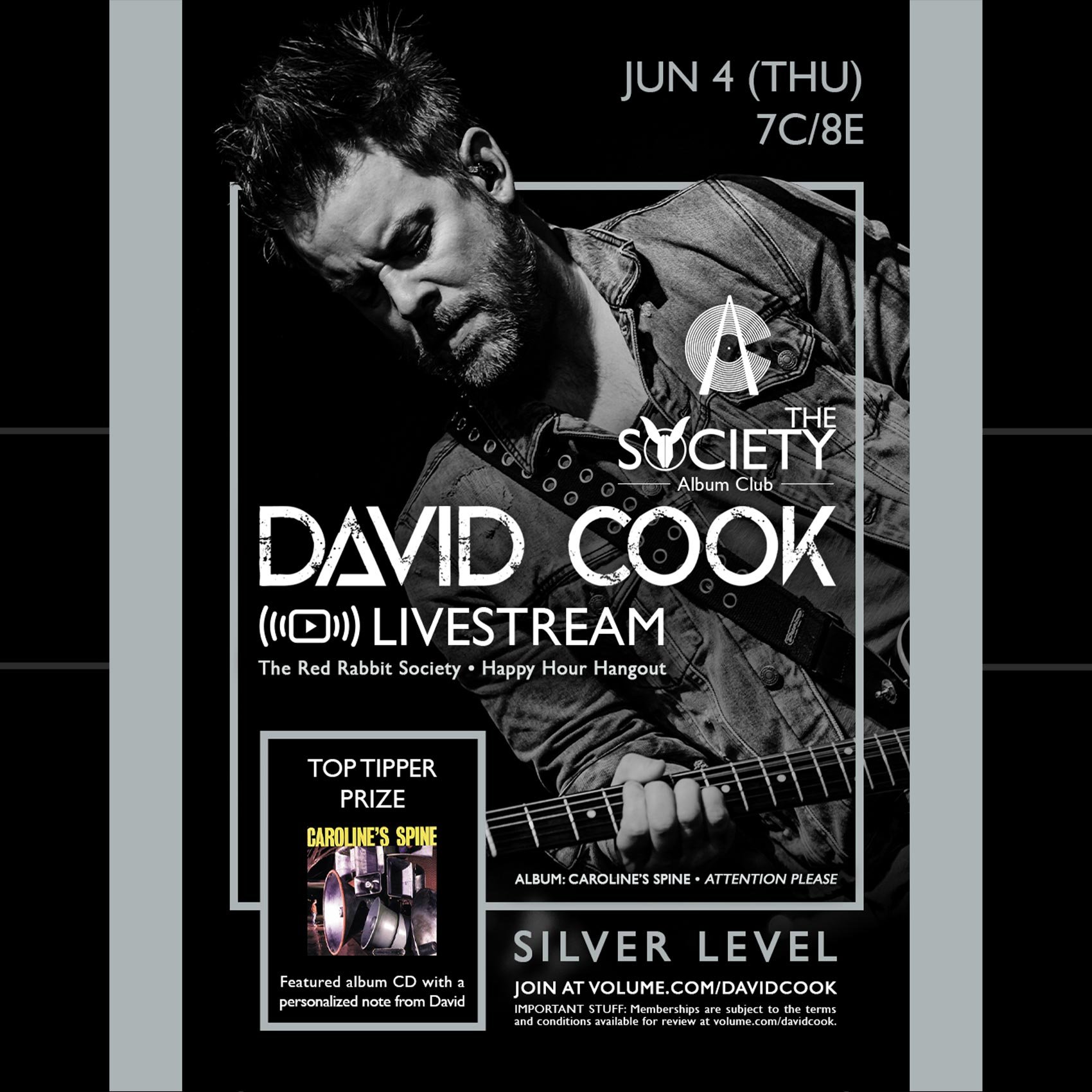 David Cook: Silver poster image