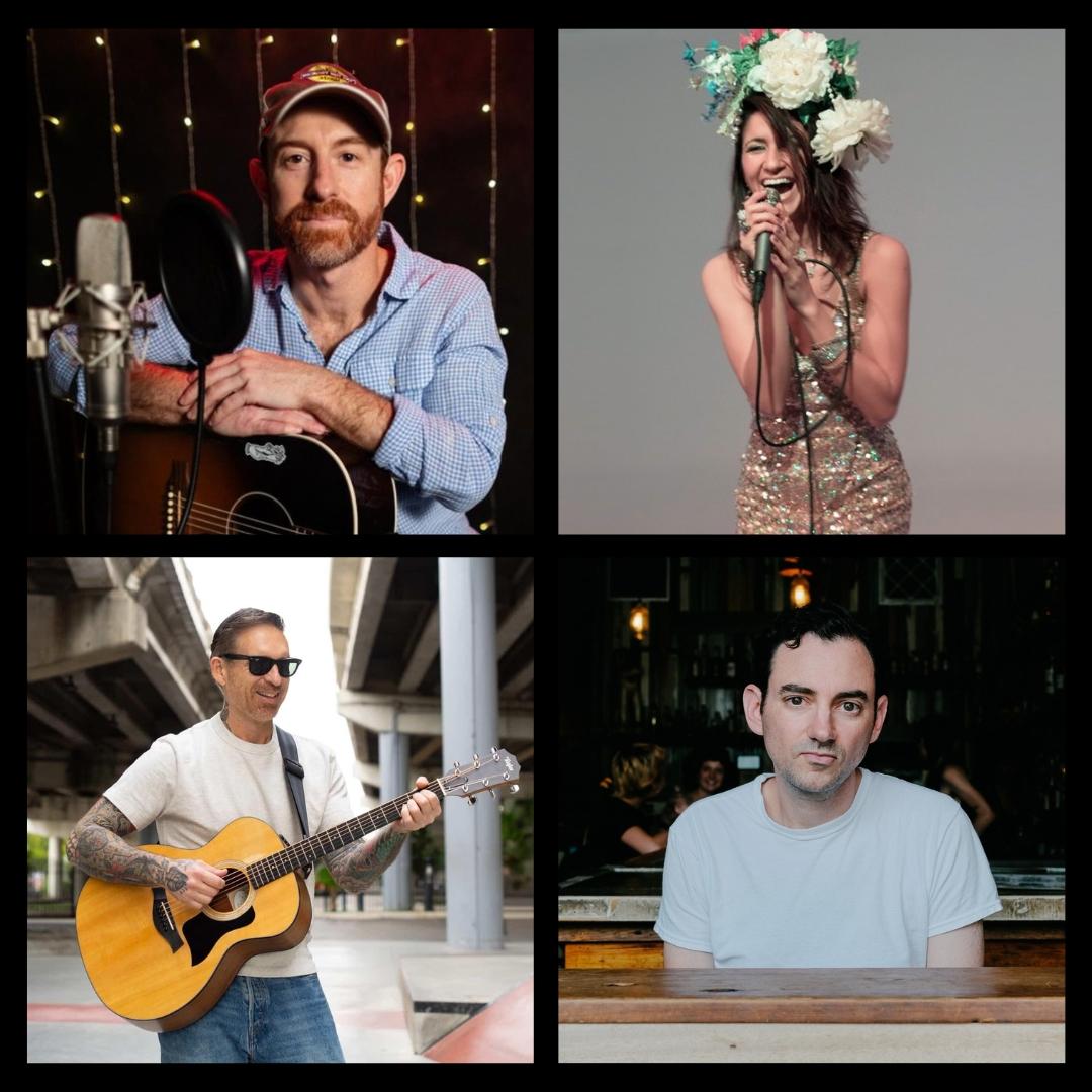 Volume Songwriters Round w/Dave Daniels, Andriana Santiago, Carlos Escanilla, & Adam Klein poster image