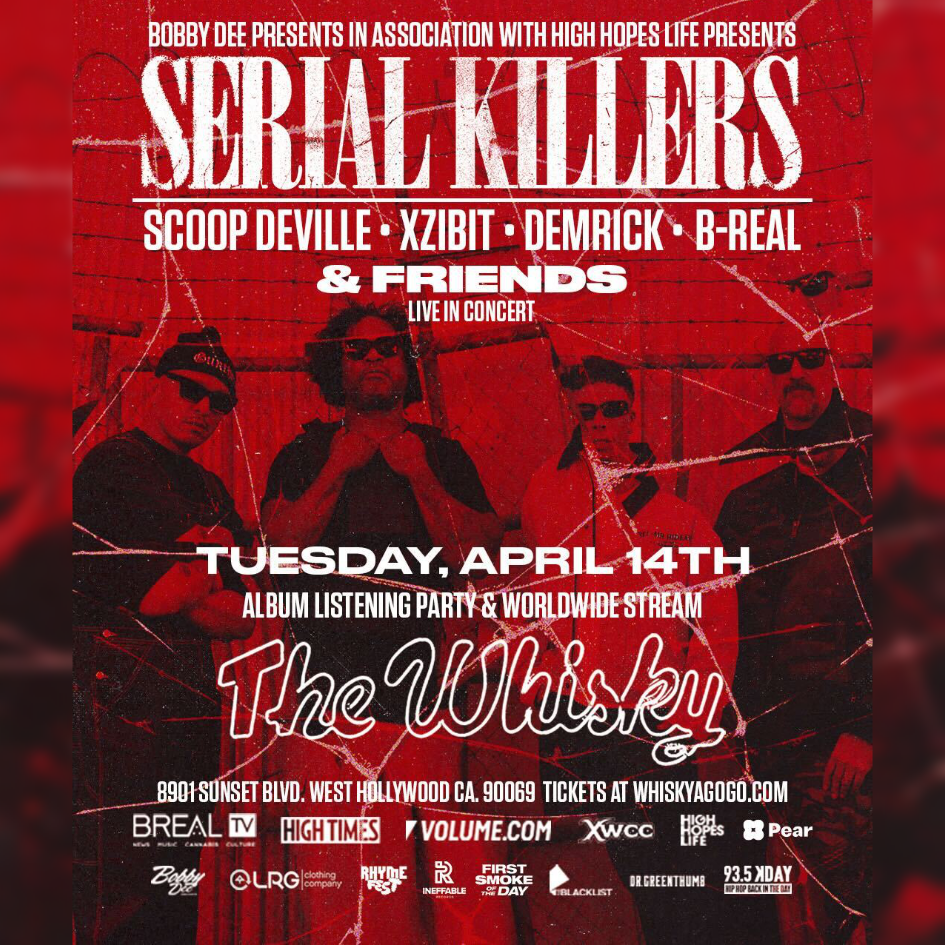 Serial Killers – Scoop Deville • Xzibit • Demrick • B-Real & Friends Live at Whisky a GoGo poster image