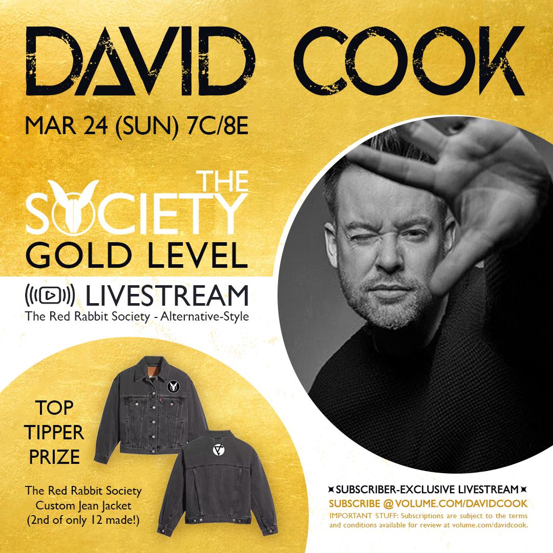 The Red Rabbit Society - Alternative-Style (Gold) poster image