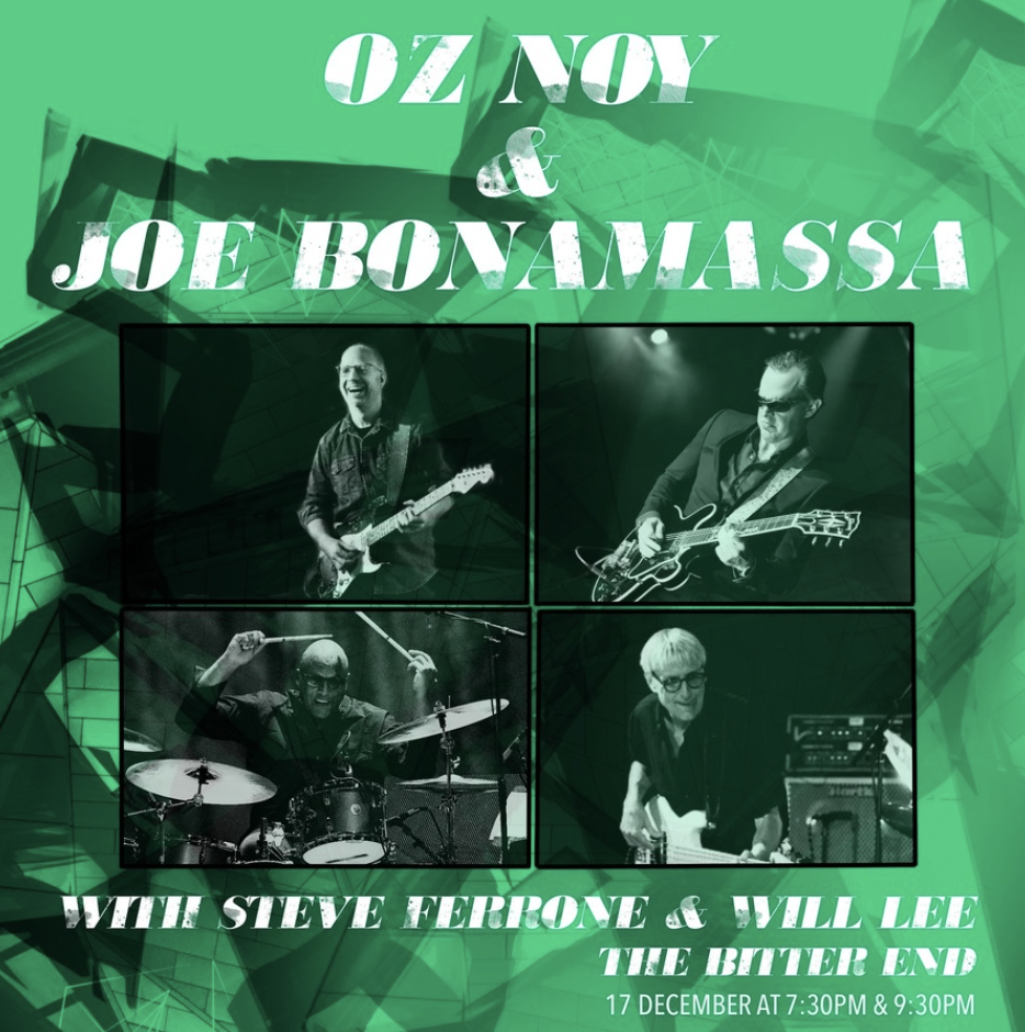The Oz Noy-Joe Bonamassa Band Feat. Steve Ferrone & Will Lee poster image