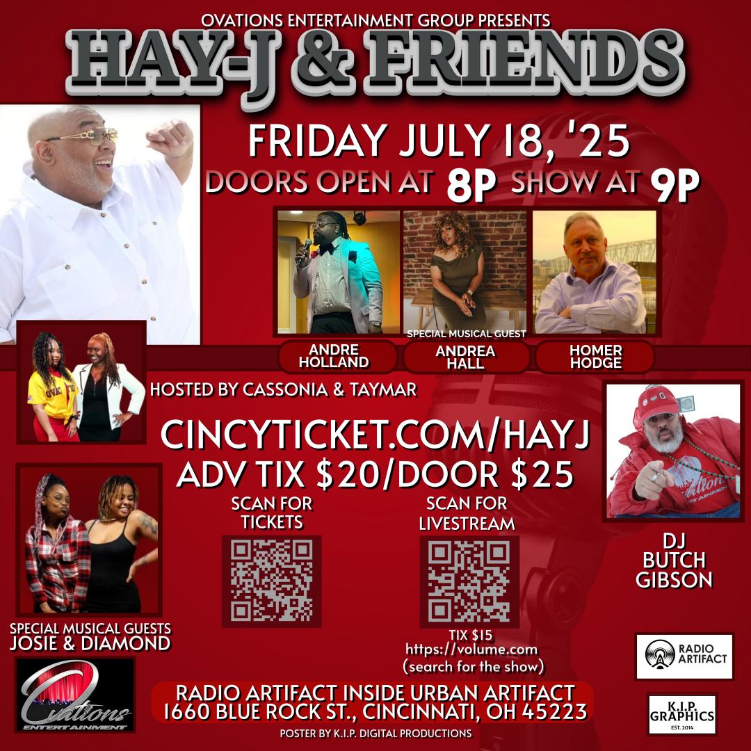 Hay-J & Friends Comedy Showcase .LIVE at Radio Artifact 2025.07.18 poster image