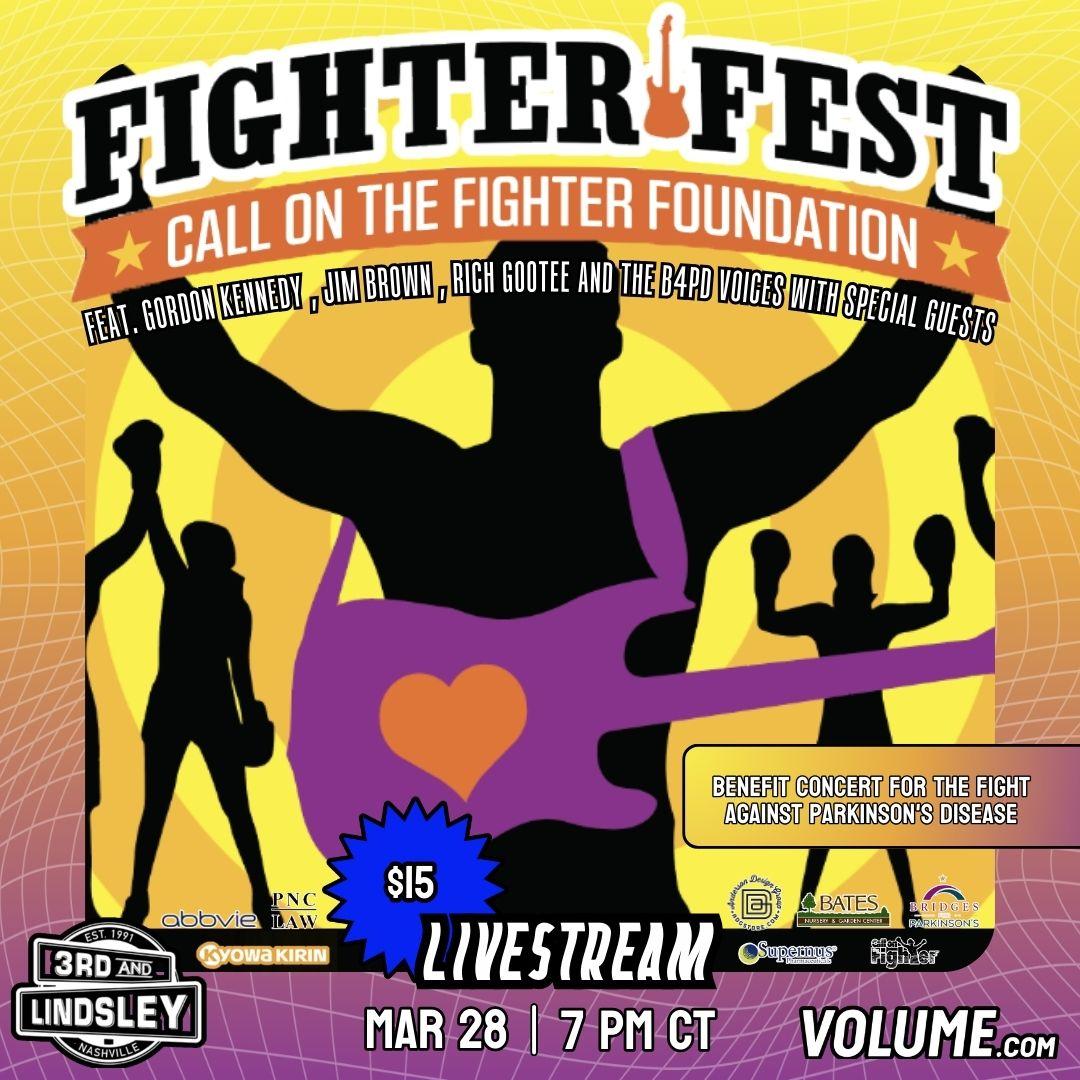 Fighter Fest - Call On The Fighter feat. Gordon Kennedy , Jim Brown , Rich Gootee and The B4PD Voices with Special Guests poster image