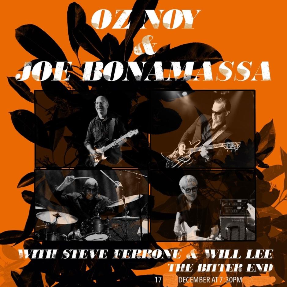 The Oz Noy-Joe Bonamassa Band poster image