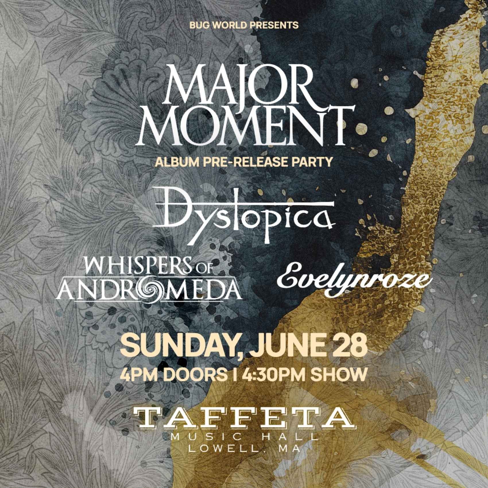 Major Moment, Dystopica, Whispers of Andromeda, Evelynroze poster image