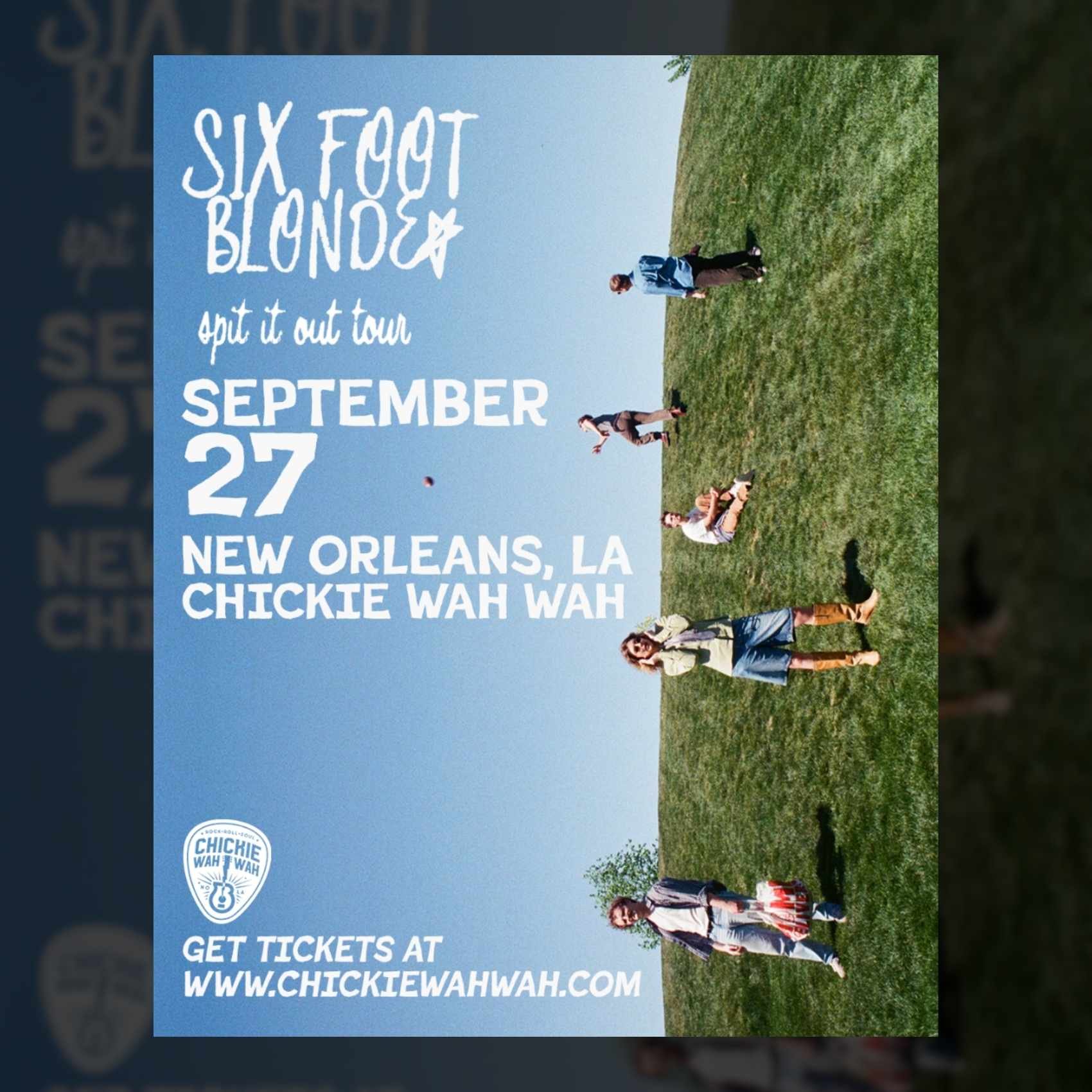 Six Foot Blonde with Paul Faith and the Barstool Prophets poster image