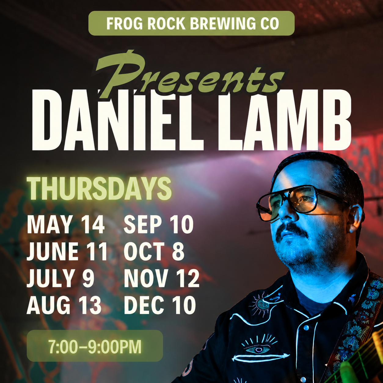 Daniel Lamb Live From Frog Rock Brewery poster image