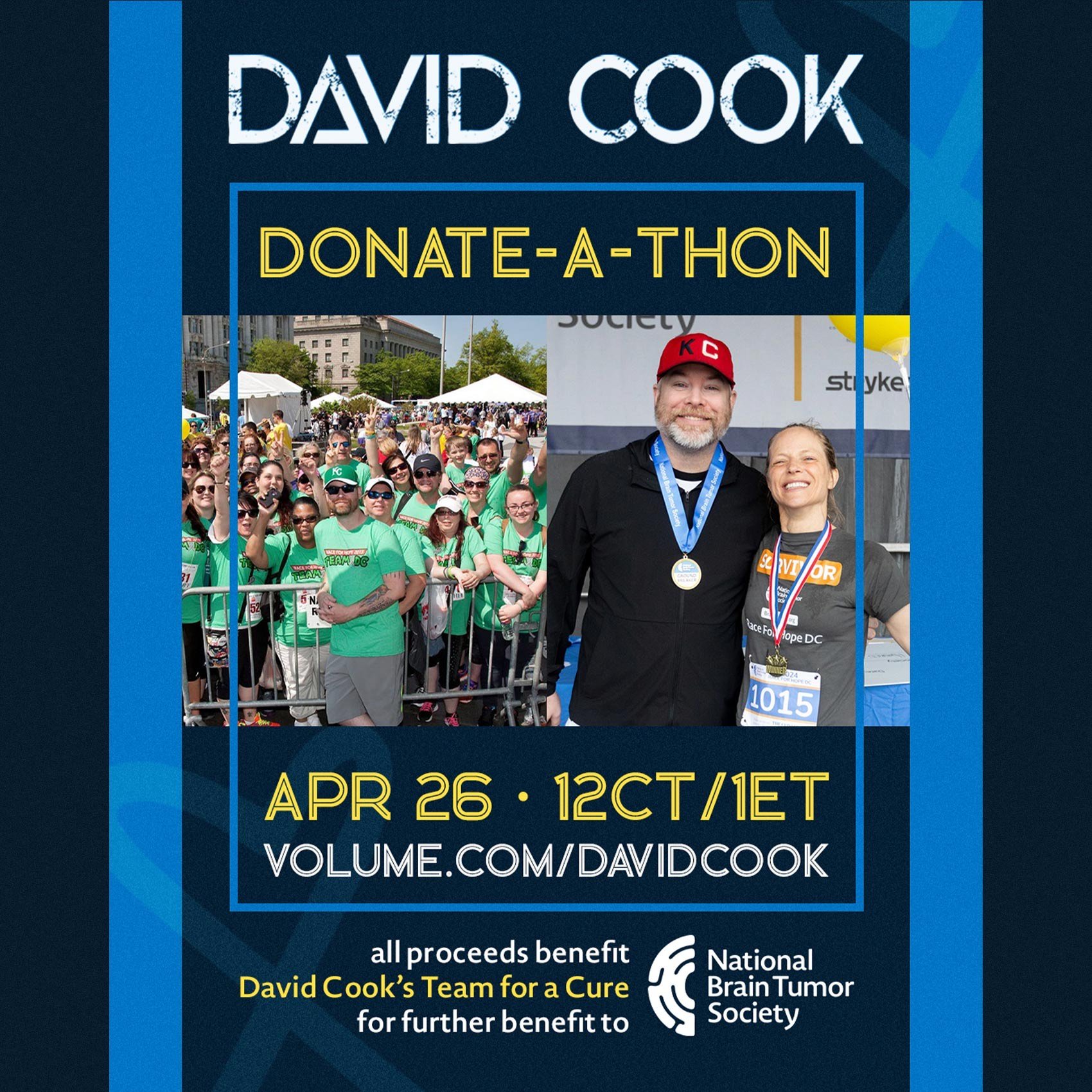 Donate-a-thon poster image