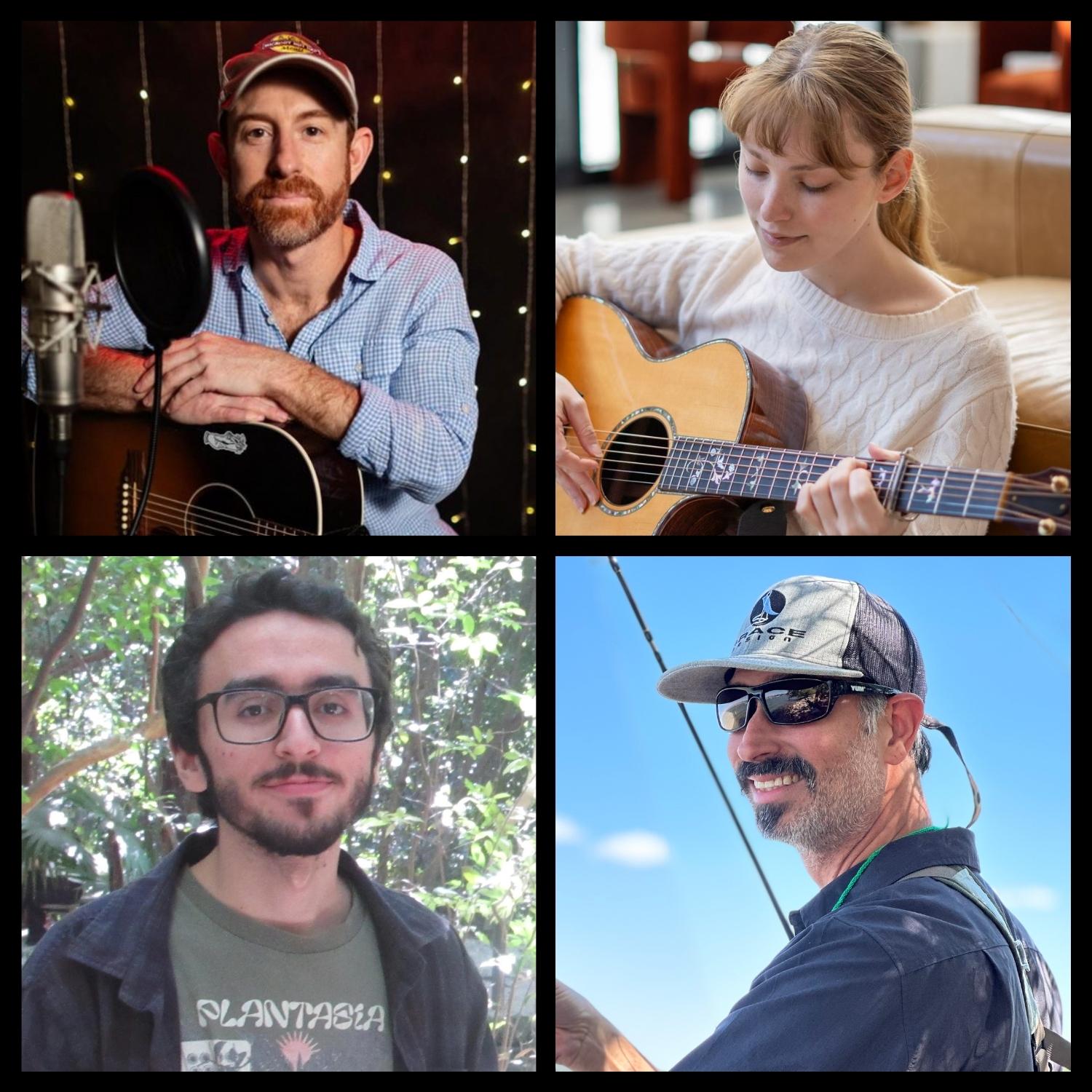 Volume.com Songwriters Round w/Dave Daniels, Paige , Robin Garrido Fernandez, and Ben Holst poster image