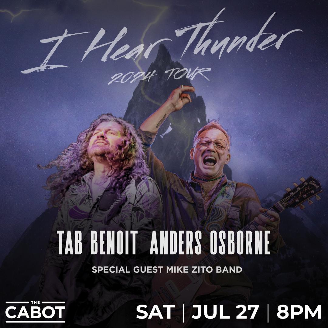 Tab Benoit & Anders Osborne with Special Guest Mike Zito poster image