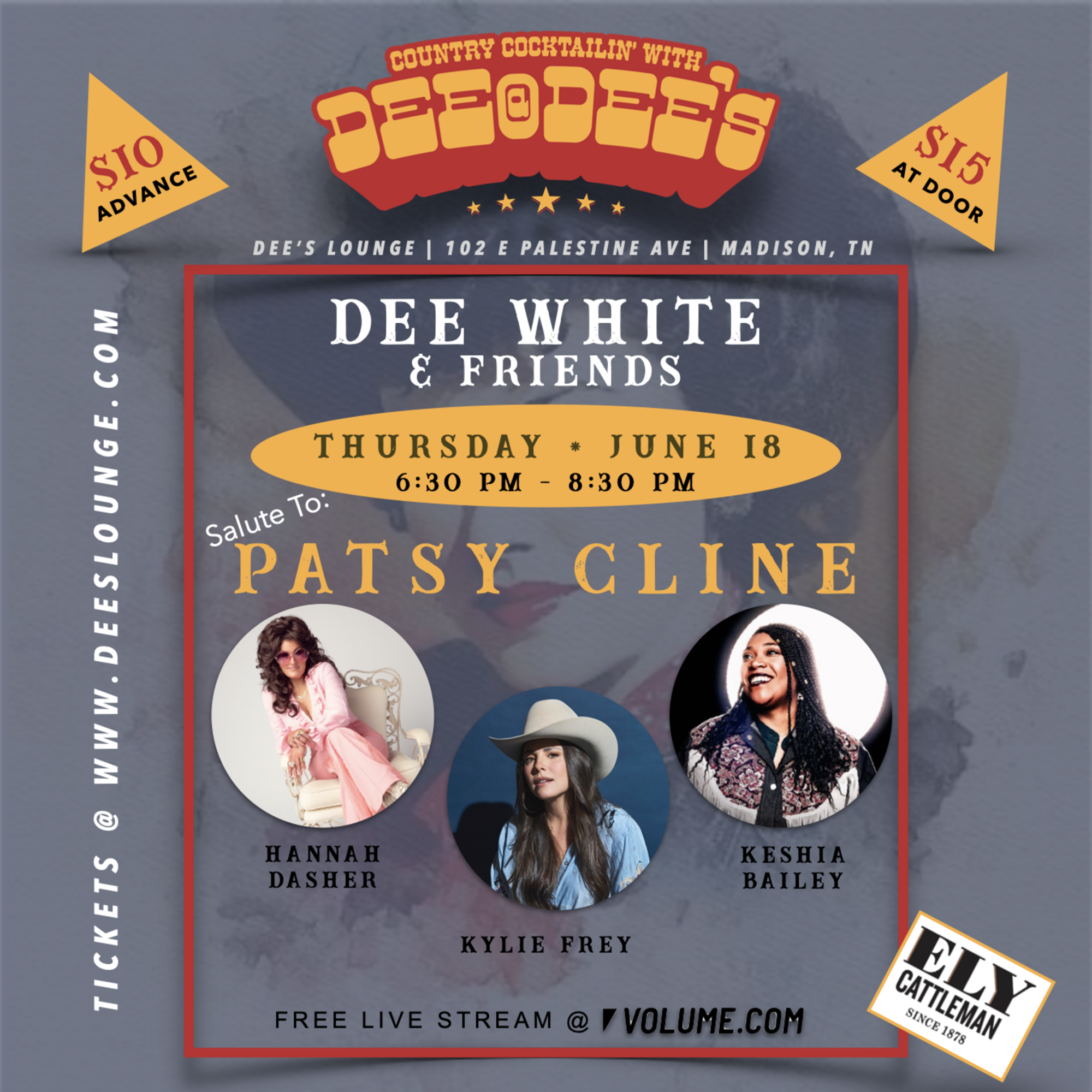Dee White and Friends Salute to Patsy Cline poster image