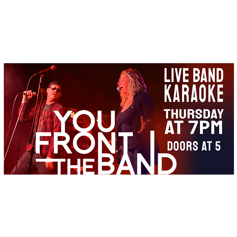 You Front The Band - Live Band Karaoke poster image