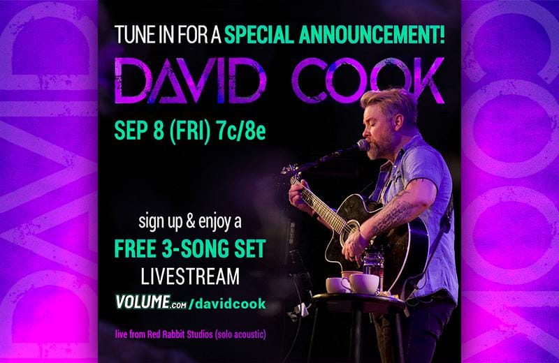 David Cook Live From Red Rabbit Studios poster image