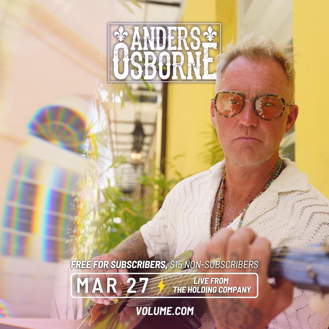 Anders Osborne Live From The Holding Company poster image