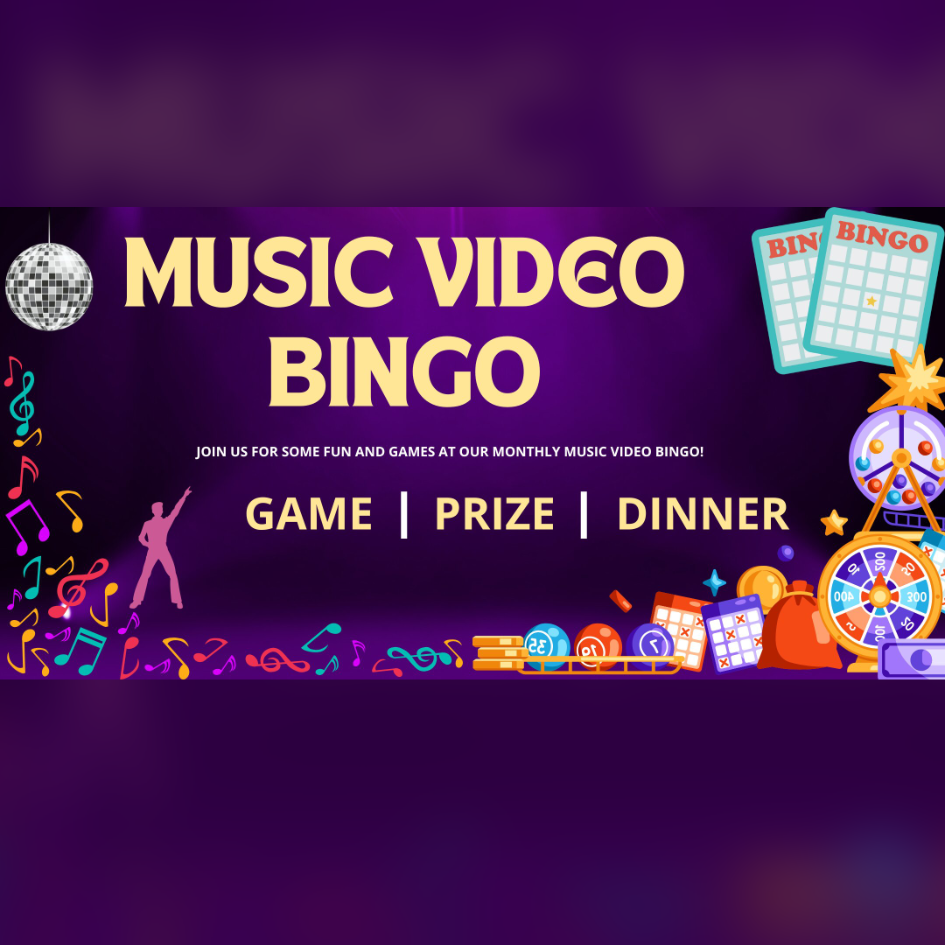 DISCO Music Video Bingo poster image