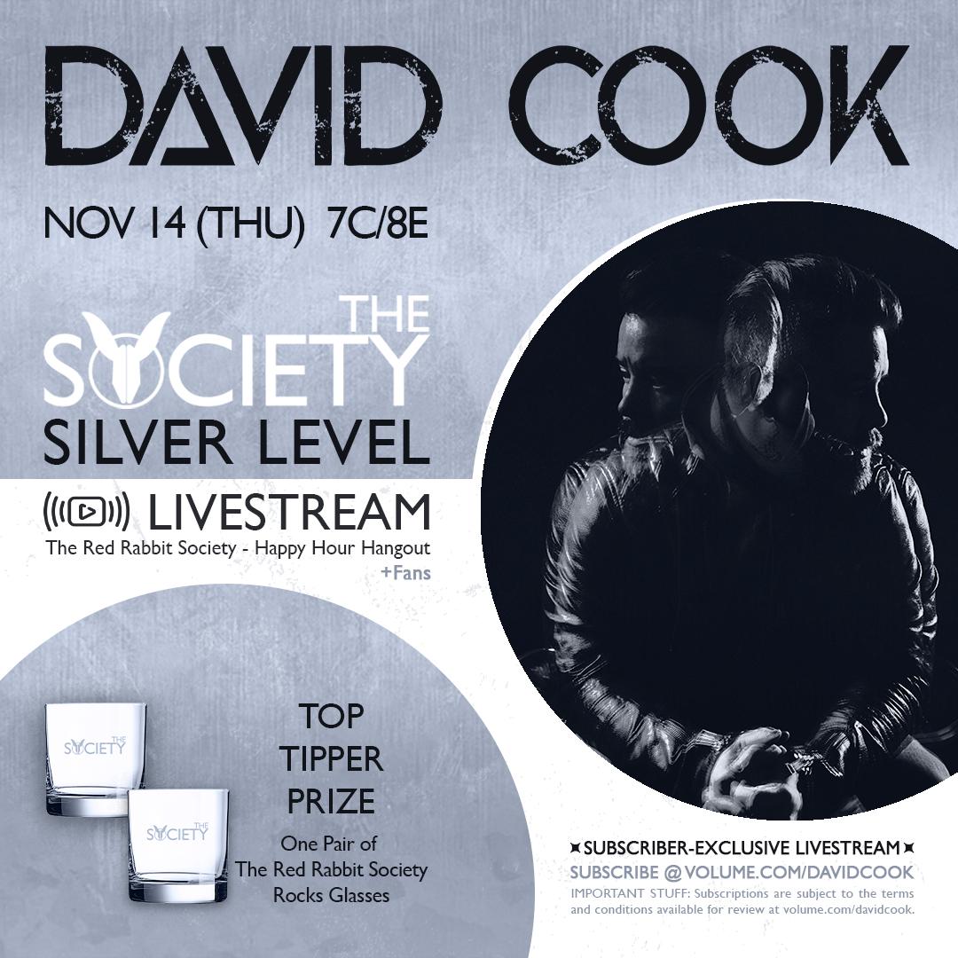 David Cook: Red Rabbit Studio Silver HHH poster image