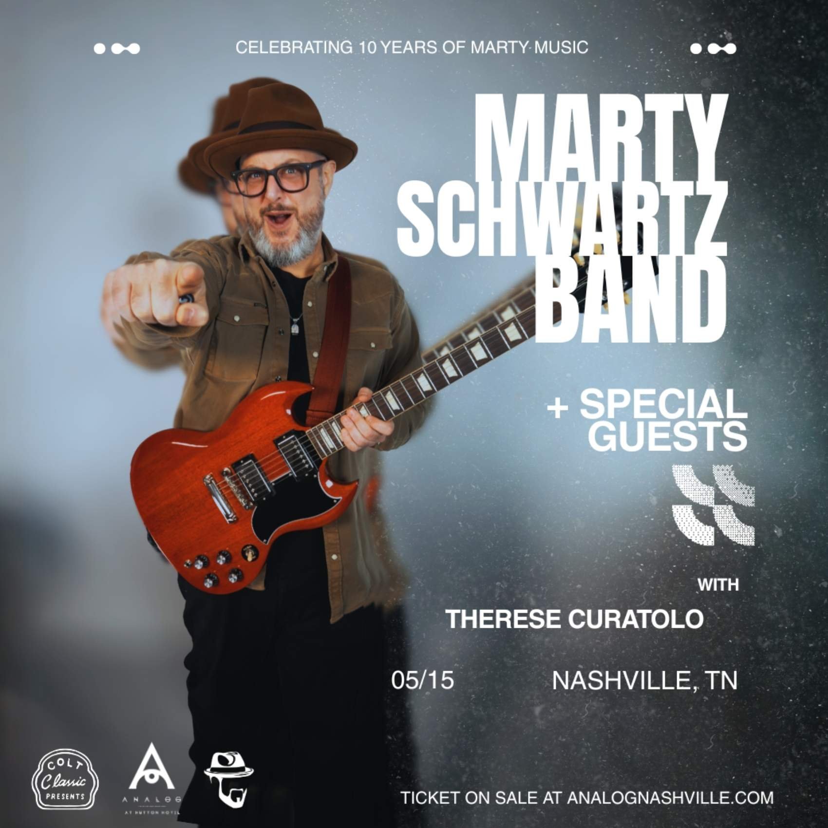 Colt Classic + Analog Present Marty Schwartz Band and Friends poster image