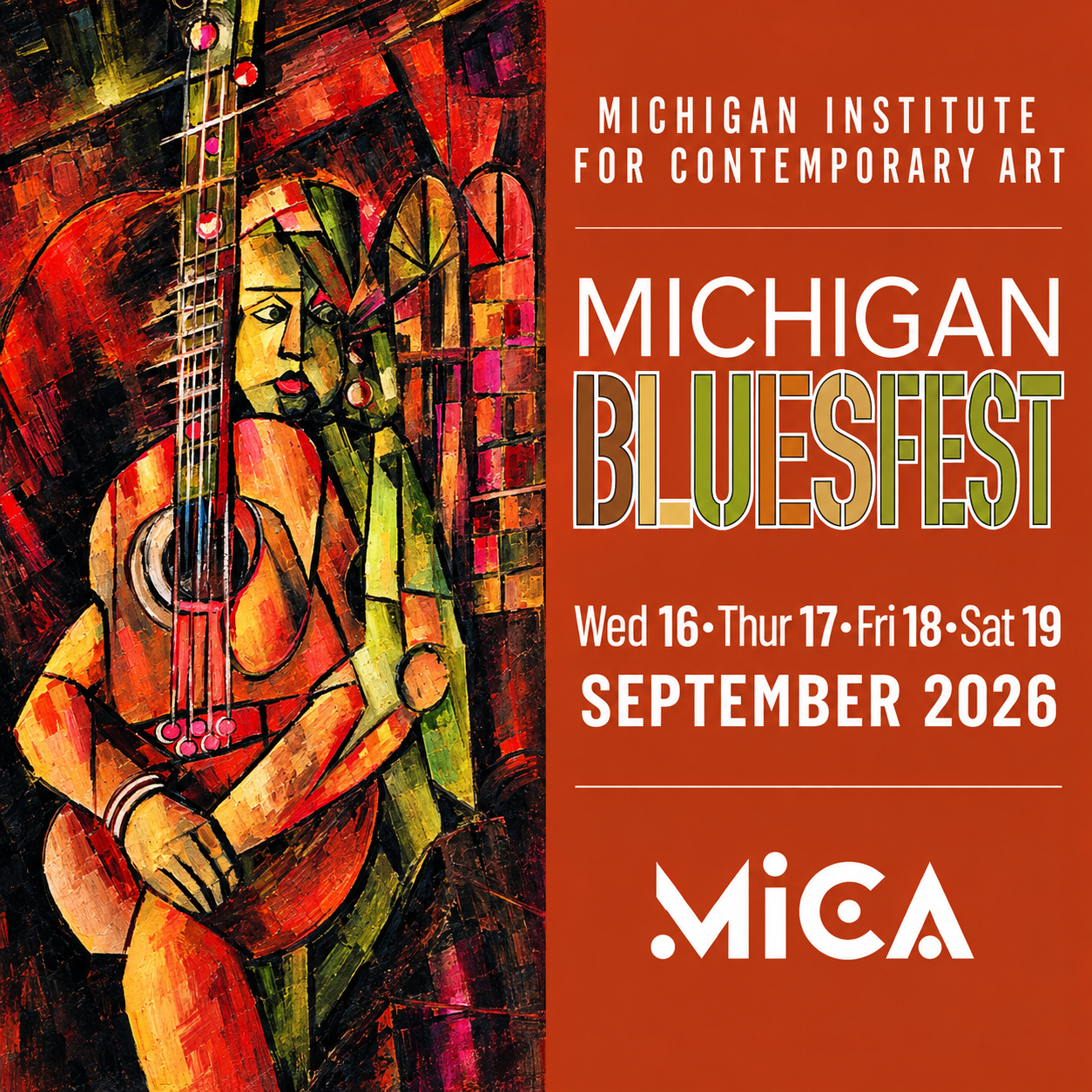Michigan BluesFest 2026 poster image
