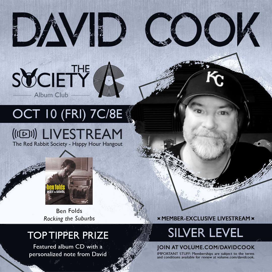 David Cook Silver Album Club poster image