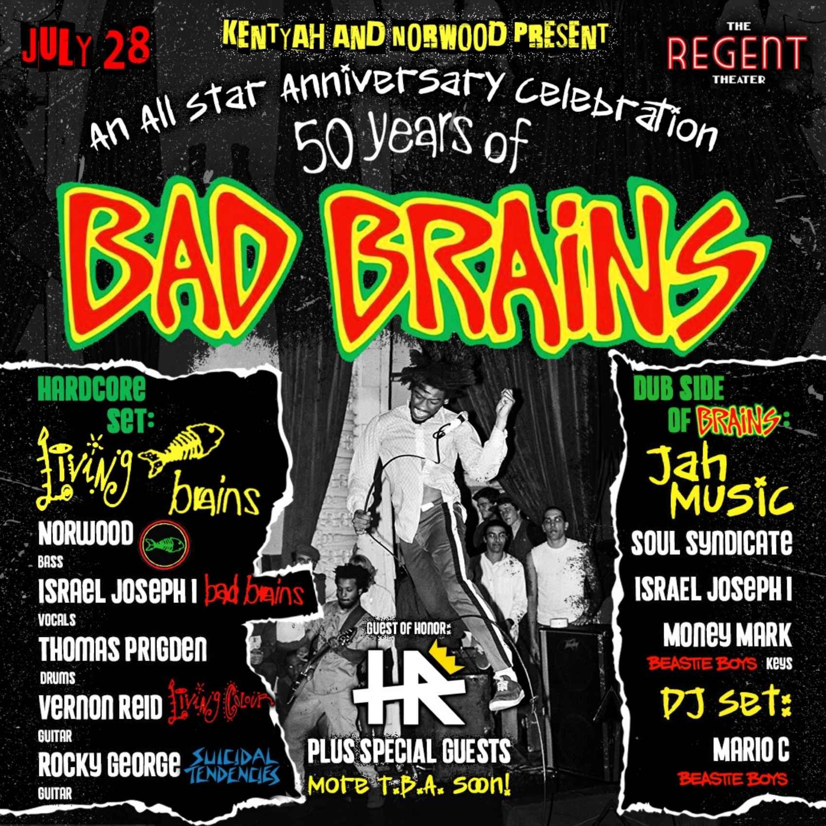 Bad Brains - 50th Anniversary Celebration poster image