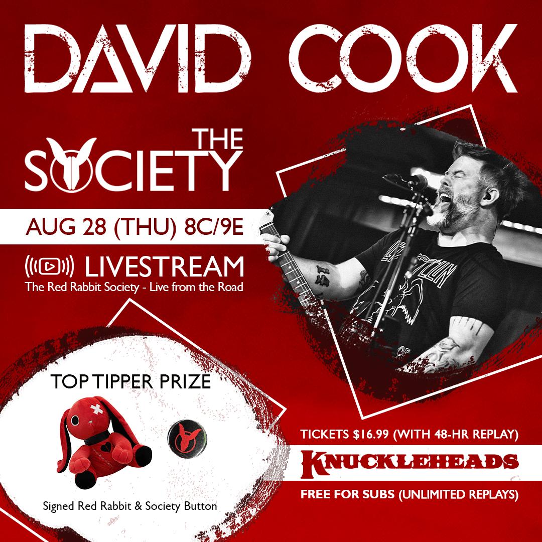 David Cook with the full band live from Knuckleheads poster image