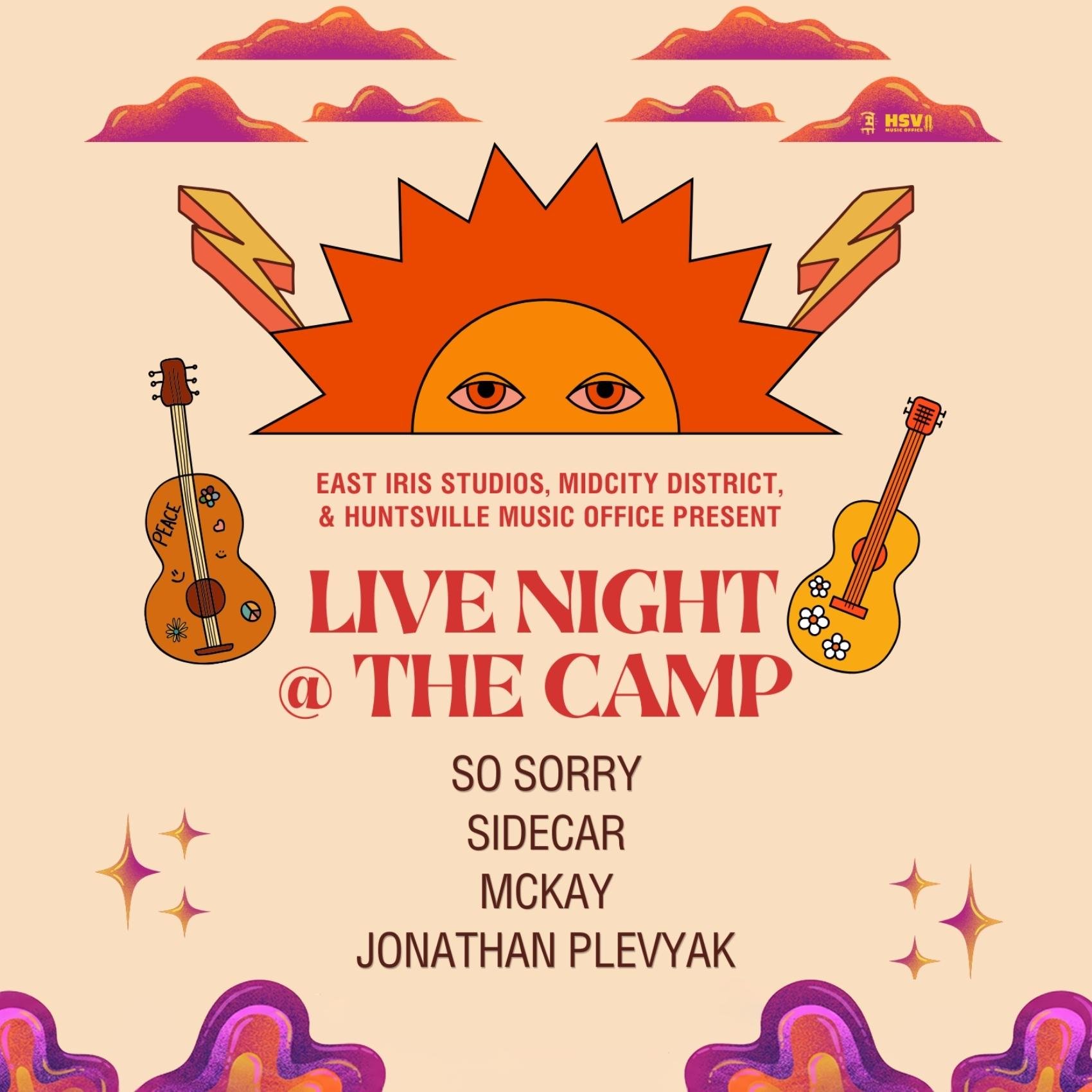 LIVE NIGHT at The Camp poster image