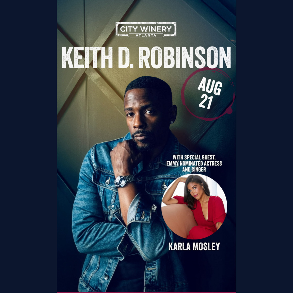 Keith D. Robinson LIVESTREAM with special guest Karla Mosley poster image