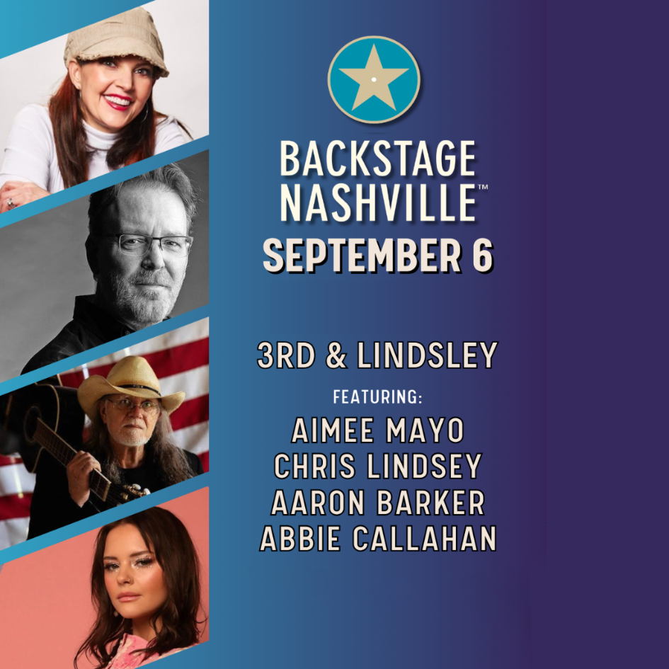 Backstage Nashville featuring Aimee Mayo, Chris Lindsey, Aaron Barker & Abbie Callahan poster image
