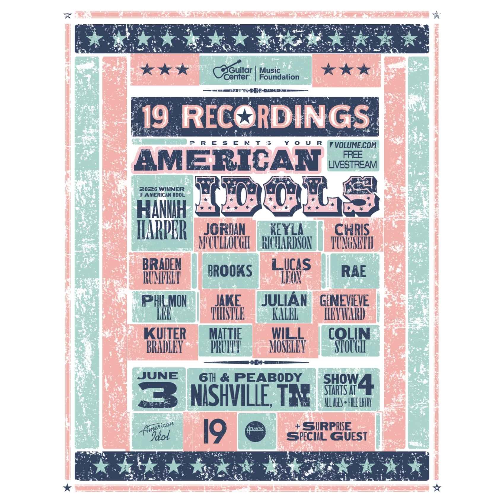 19 Recordings Present Your American Idols poster image