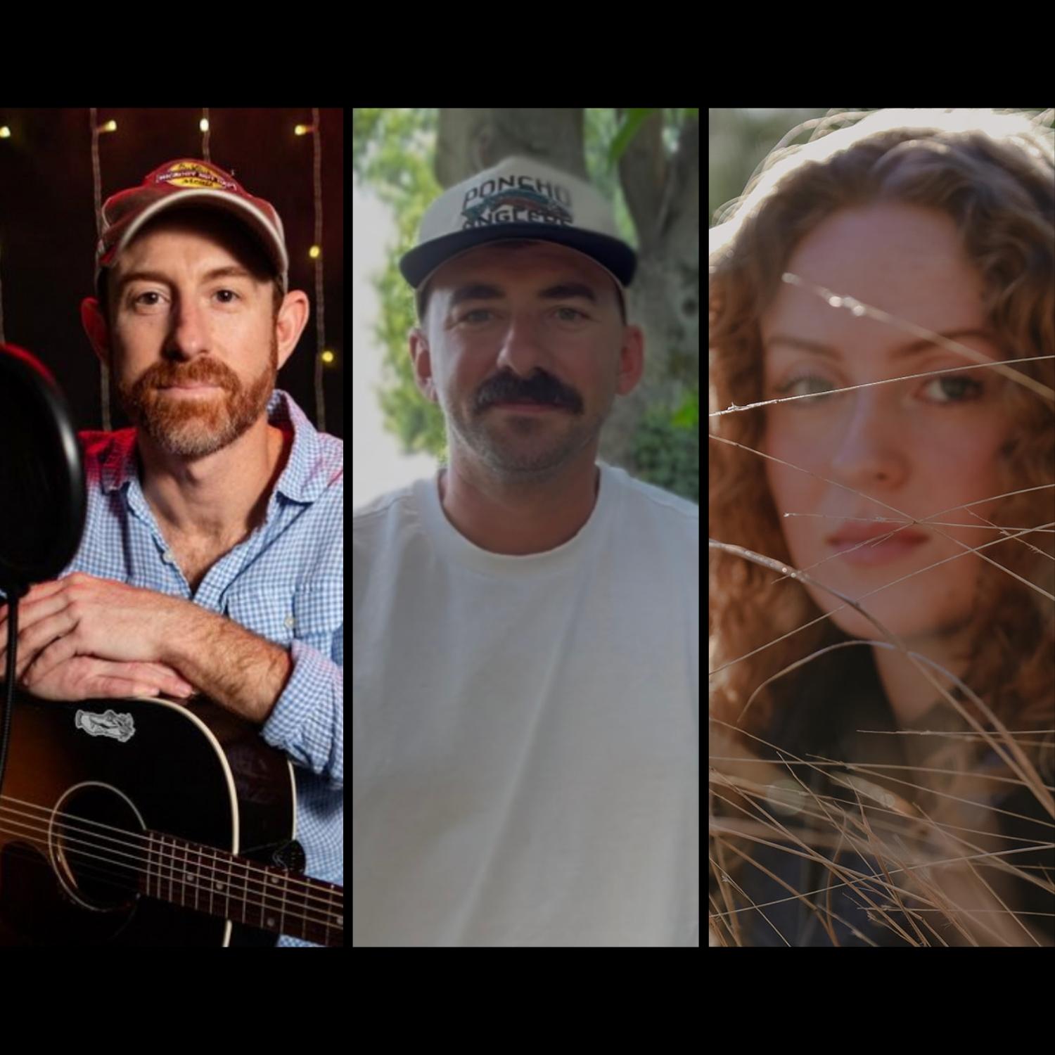 Volume.com Songwriters Round w/ Dave Daniels, Hanson LeBoeuf, and Caroline Mason poster image