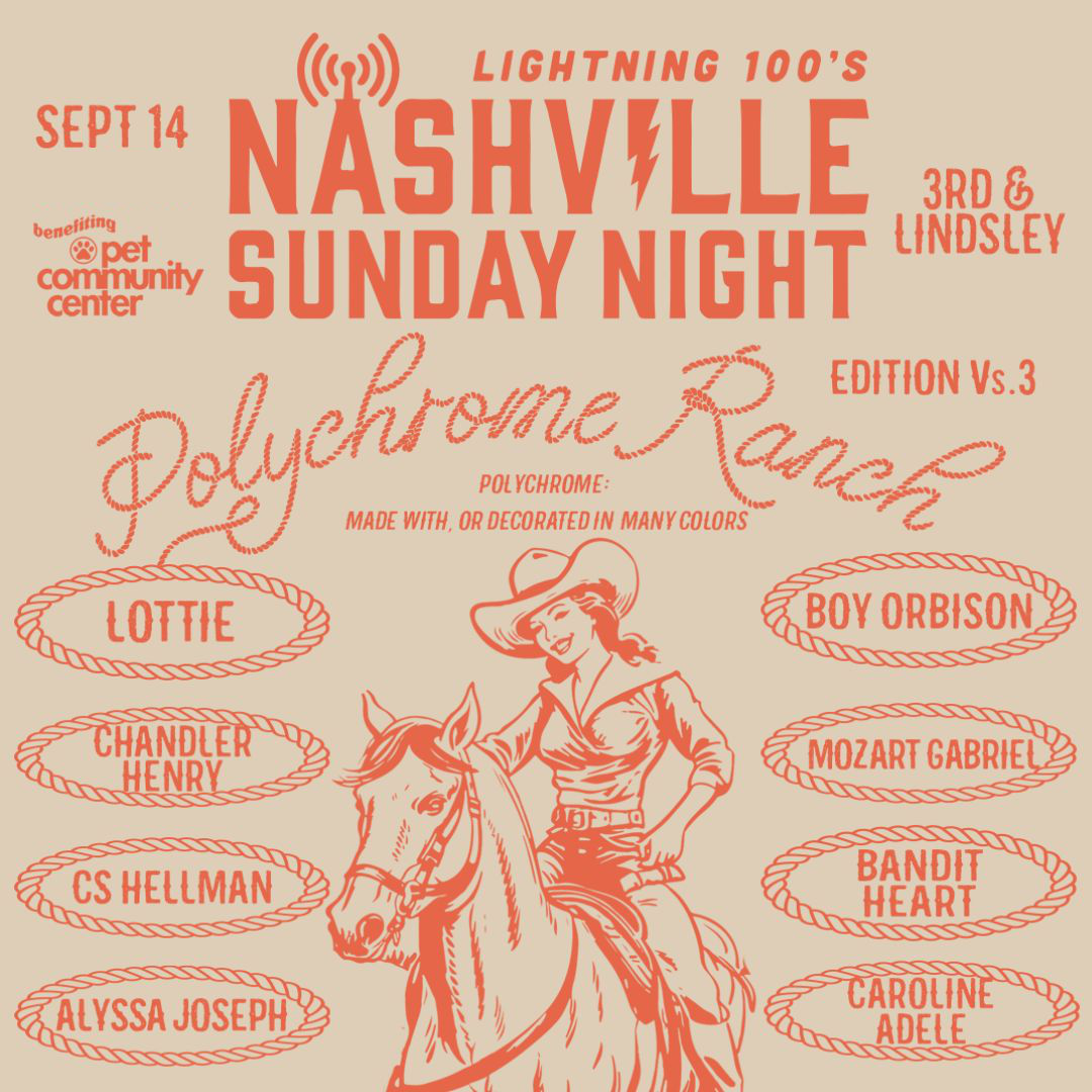 NSN Polychrome Ranch featuring Caroline Adele , CS Hellman , Alyssa Joseph , Bandit Heart , Mozart Gabriel , LOTTIE, Chandler Henry & Boy Orbison poster image